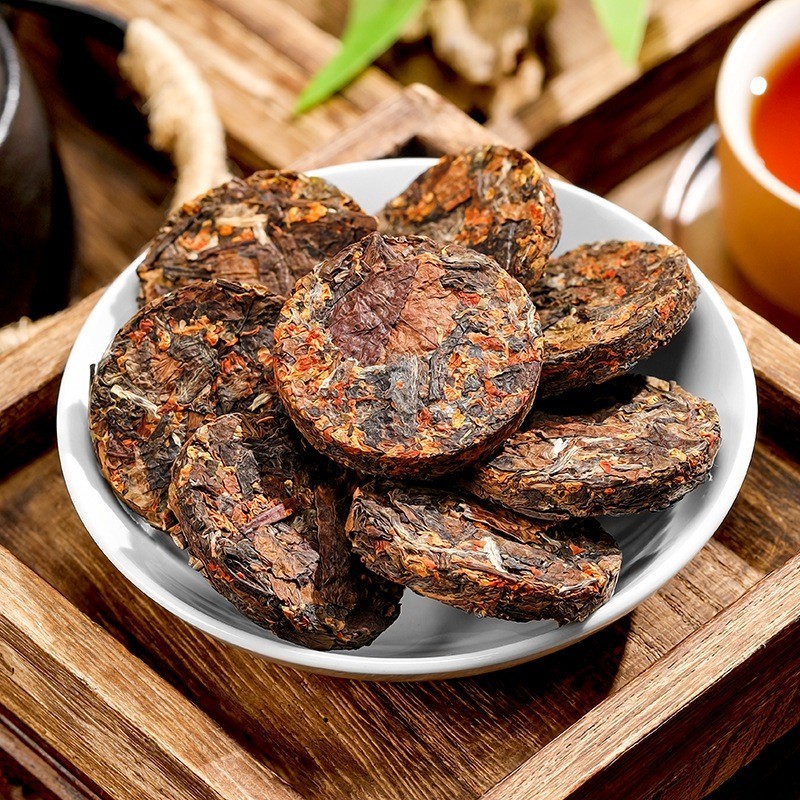 05 Viên Dùng Thử Bạch Trà Quế Hoa (Kim Thu Quế Hoa Lão Bạch Trà)