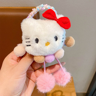 Sanrio Sang Trọng Hoạt Hình Băng Đô Kuromi Tóc Dây Bé Gái Phụ Kiện Tóc Thời Trang