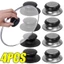 TOPTOOLCX 1 / 2 / 4 Núm Nắp Nồi, Bộ Phận Tay Cầm Đa Năng Nắp Chảo Tay Cầm, Dụng Cụ Nấu Ăn Nhà Bếp Tay Cầm Thay Thế Phụ Kiện Nhà Bếp Nắp Chảo Kính