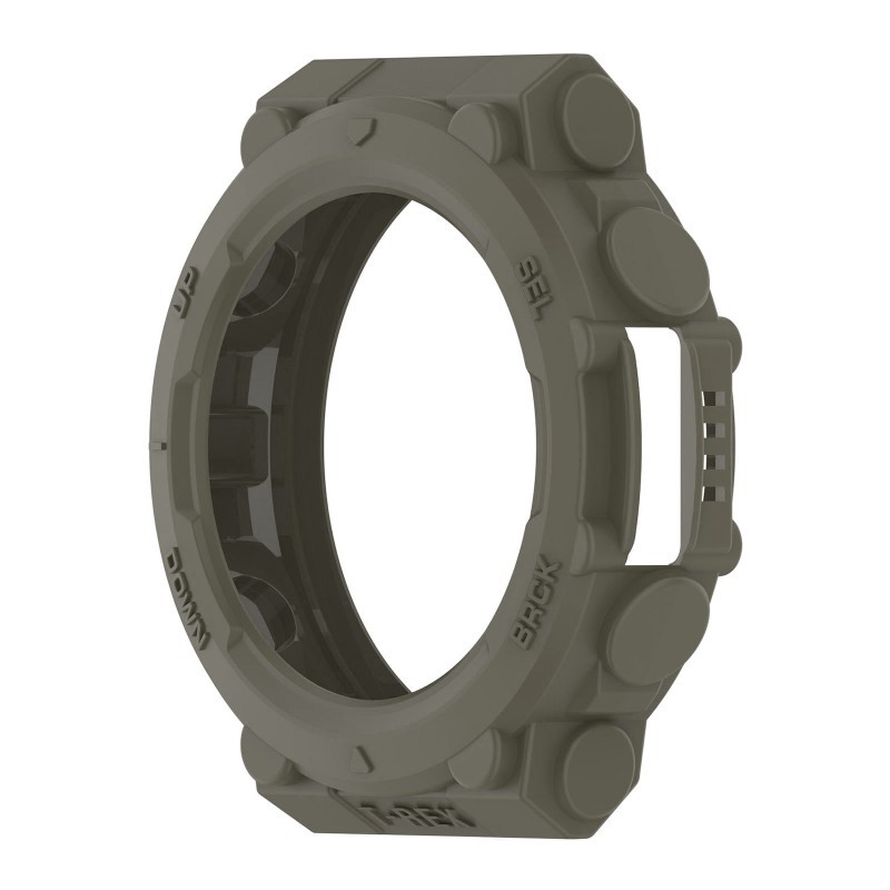 Amazfit T-Rex2 Vỏ đồng hồ silicon mềm TPU rỗng sang trọng cho Amazfit T-Rex 2 Chống sốc Chống vân tay Đồng hồ thông minh Vỏ khung bảo vệ màn hình