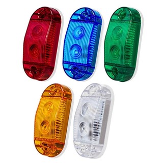 Lookshow 1 Xe 24 Đèn LED Bên Đánh Dấu Đèn Vuông Bên Ngoài Đèn Cảnh Báo Đuôi Xe Kéo Tự Động Xe Tải Giải Phóng Bóng Đèn 12-36V G4R6