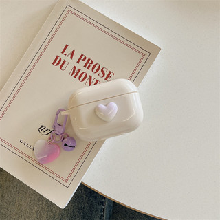 Purple Love Thích hợp cho Airpods4 Airpods1 / 2 3 pro2 AirPodsPro Bộ tai nghe AirPodsPro pro2 3 4 Vỏ bảo vệ Bluetooth không dây Vỏ bảo vệ tai nghe