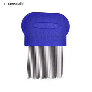 Airspecutin Mới Anoplura Flea Lược Cootie Thép Không Gỉ Chấy Lược Cho Trẻ Em Bọ chét Lược EN