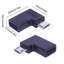 Bộ sạc chuyển đổi Micro USB sang USB C TypeC 90 độ 10W 480Mbps