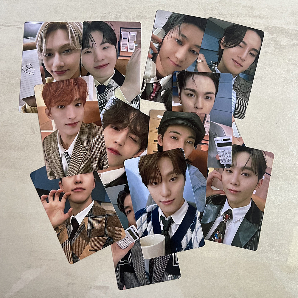 5-13 Chiếc SEVENTEEN Lomo Cards 17 Ở Đây HEAVEN FML UMS Ainochika Photocards S.Coups Hoshi JOSHUA JEONGHAN Vernon HOSHI WONWOO WOZI DK MINGYU The8 Dino Bưu Thiếp Nhanh YM