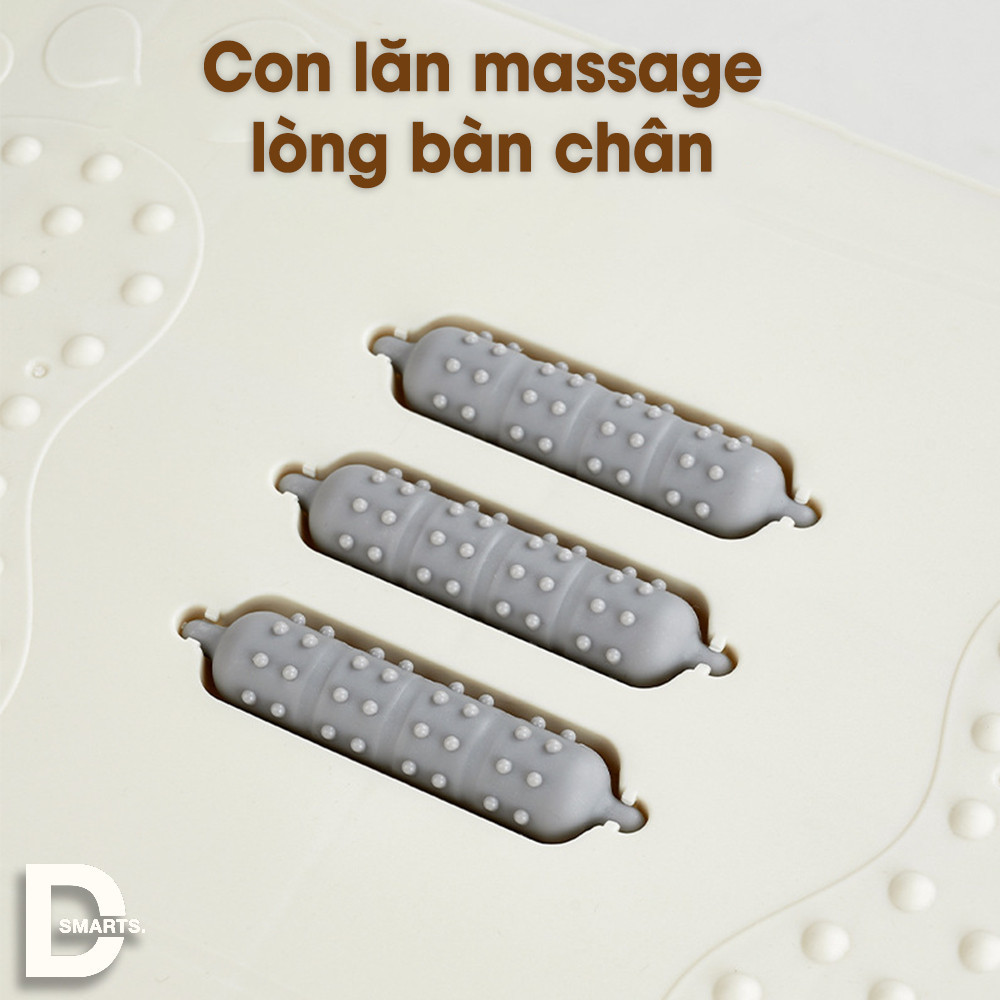 Ghế kê chân massage, kê chân Công Thái Học dân văn phòng, sinh viên, chơi game mát xa thư giãn, giảm stress | BigBuy360 - bigbuy360.vn