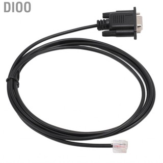 Dioo DB9 RS232 To RJ11 6P4C Console Cable  6ft Serial Heat Resistant Safe Connection Plug and Play High Flexibility for APC AP7800 AP7900 940-0144A