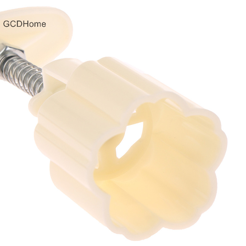 Gcdhome 4 Cái / bộ Khuôn Bánh Trung Thu Hoa Anh Đào Khuôn 3D Tay Bấm Máy Nướng Dụng Cụ HOT