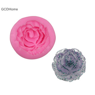 Gcdhome 1 Hoa Hồng Khuôn Silicon DIY Hoa Nhựa Ốp Lưng Điện Thoại Đầu Dây Tóc Thẻ Phụ Kiện Trang Sức Khuôn Bánh Sô Cô La Khuôn Silicon Nóng