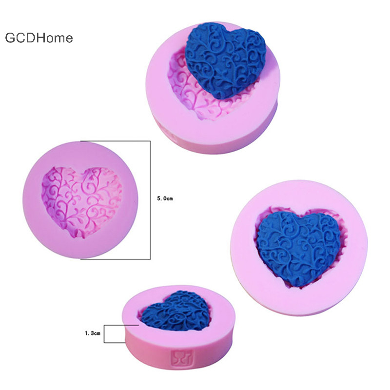 Gcdhome Bán DIY 3D Trang Trí Bánh Ba Hình Hoa Fondant Đường Silicon Khuôn Làm Bánh HOT Dụng Cụ Nghệ Thuật