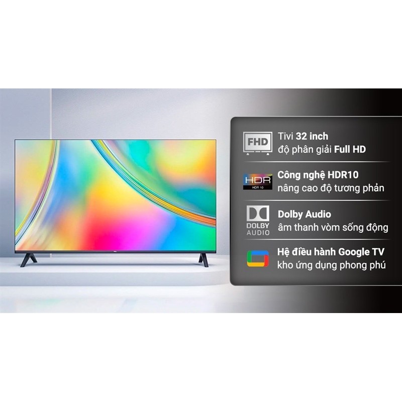 Google Tivi TCL 32 inch 32S5400A 2023 - VIỆT NAM - 32-49 - CÓ | Shopee ...