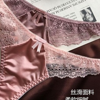 Bên Rỗng Ren Gợi Cảm Trong Suốt Thông Lụa Nylon Gợi Cảm Thấp Eo Quần Lót Nữ Lưới Quần Short 6.4