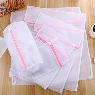 Gcdhome 3 Kích Cỡ Lưới Dây Kéo Túi Giặt Đồ Lót Có Thể Gập Lại Lưới Bảo Vệ Tất HOT