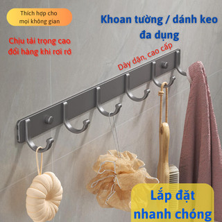 Móc Gắn Tường Cao Cấp Không Rỉ Sét Bunnies Không Cần Khoan Chịu Lực Tốt, Dùng Trong Nhà Tắm Nhà Bếp