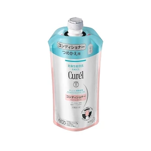 Curel Conditioner Refill 340ml, Weakly Acidic, Fragrance-Free, Color-Free- Direct from Japan