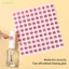 Aart 1 Tờ 1-100 Số Miếng Dán Nhãn Cho Sơn Móng Tay Màu Gel Đánh Dấu Đánh Dấu Đánh Số Nhãn Kỹ Thuật Số Dụng Cụ Làm Móng VN