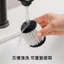 Set 2 bóng giặt chống nhăn quần áo với hai đầu xốp hút lông xù có thể tái sử dụng 6.5cm