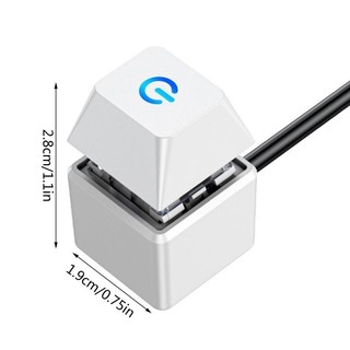 Vỏ máy tính QUIM Cáp mở rộng nút nguồn có đèn báo 1 8M 5 Dây 9ft