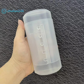 < zhuliye246 > Hộp đựng cọ trang điểm bằng nhựa trong suốt Hộp đựng mỹ phẩm du lịch Túi đựng cốc Bảo quản chống thấm nước Chống bụi