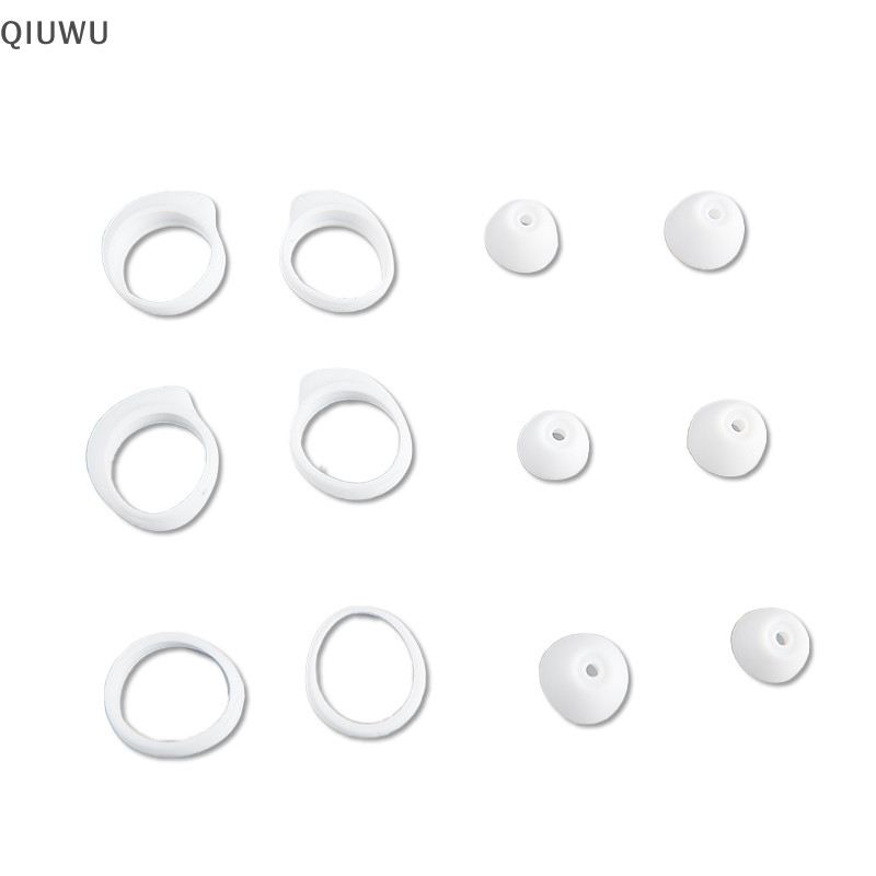 QIUWU 1 Bộ Tai Nghe Silicon Dành Cho R170 Galaxy Buds + Miếng Đệm Tai Mũ Tai Nghe.
