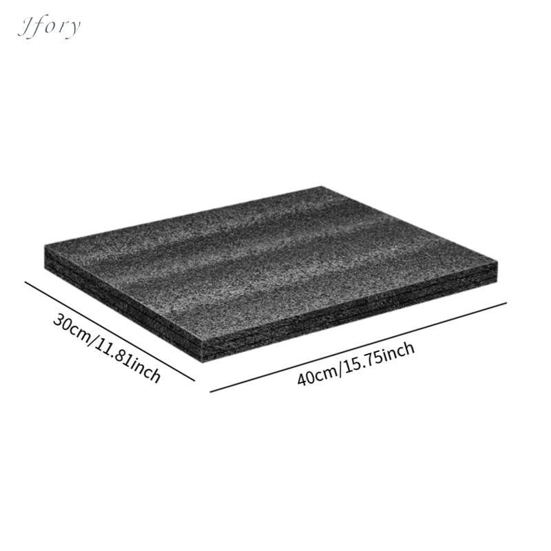 Jfory Đóng gói Tấm xốp xốp xốp mềm chèn đệm xốp để di chuyển đồ dùng