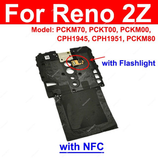 Dành Cho OPPO Reno 4 Pro Z 10X Zoom 2 2Z 2F Bo Mạch Chủ Vỏ Sau Ăng Ten Mainboard Bao Khung Với NFC Thay Thế
