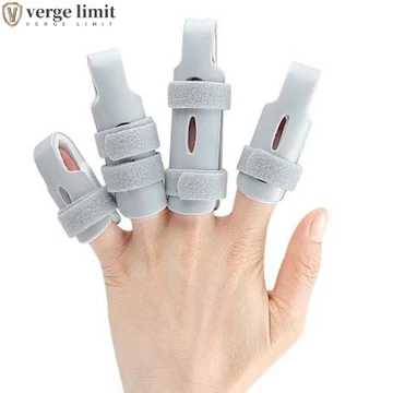 Verge GIỚI HẠN Kẹp ngón tay cố định, Ngón tay cái Chấn thương cố định Dây đeo Bảo vệ Nẹp ngón tay, Hỗ trợ khớp ngón tay Dụng cụ chăm sóc ngón tay thẳng Gãy Chỉnh ngón tay Nẹp ngoài