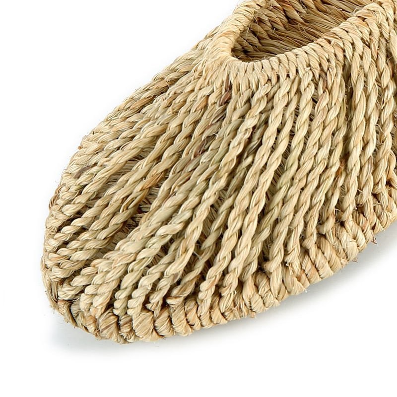 Giày rơm gai handmade cho nam và nữ, dép mùa hè truyền thống quân đội ...