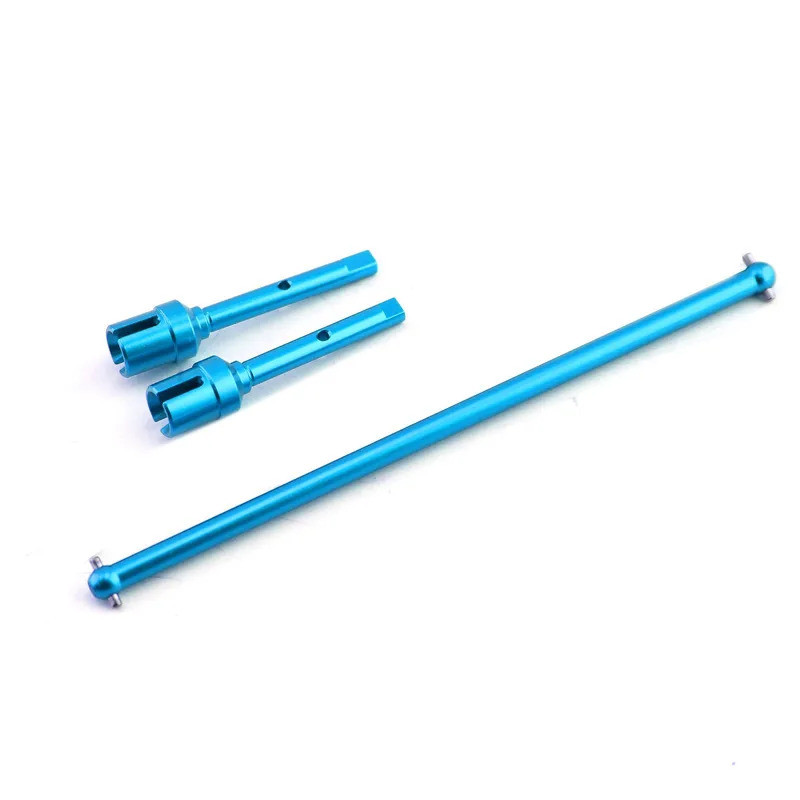Bộ khớp trục truyền động trung tâm bằng kim loại hợp kim nhôm và cánh quạt cho Tamiya TT-02 TT-02B TT02 TT02B 1 / 10 RC Xe nâng cấp các bộ phận