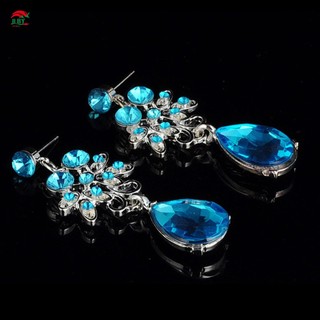 Cô Dâu Không Phai Màu Kim Cương Giả Vòng Cổ Bông Tai Chống Phai Màu Không Gây Dị Ứng Trang Sức Thời Trang