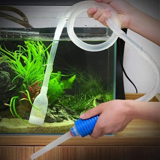 Máy bơm Siphon bể cá để thay nước dễ dàng & làm sạch sỏi hiệu quả - Nhựa bền, lý tưởng cho bể cá