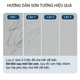 Cây Lăn Sơn Tường Cao Cấp 500g Làm Sạch Tường Bị Vẽ Bẩn - Ố Vàng - Nấm Mốc, Độ Che Phủ Cao NGÓI HOME - ST05