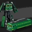 THEGIRL8B Biến Đổi Robot Đồ Chơi, Máy Xúc Máy Xúc Xe Đạp Biến Dạng Robot Xe Lửa, Đồ Chơi Mô Hình Mới Lạ Đường Sắt Xe Kỹ Thuật Di Chuyển Được Robot Bé Trai Quà Tặng