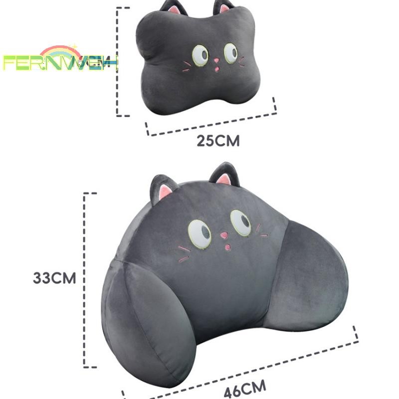 [Fernweh] 1 Bộ Trang Trí Nội Thất Ô Tô Tựa Đầu Gối Cổ Hoạt Hình Dễ Thương Sang Trọng Eo Đệm Lưng Phụ Kiện DIY [MỚI]