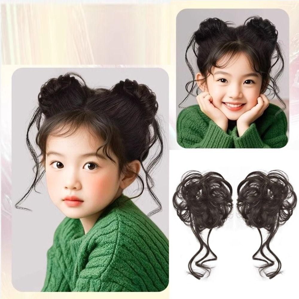 Mũ nón cho bé YMIFI Tóc Giả, Vòng Tóc Bud Hoa Chống Trơn Trượt Tóc Giả Cho Bé, Quà Tặng Dễ Thương Bé Gái Tóc Giả Sinh Nhật Đầu Tiên Cho Bé