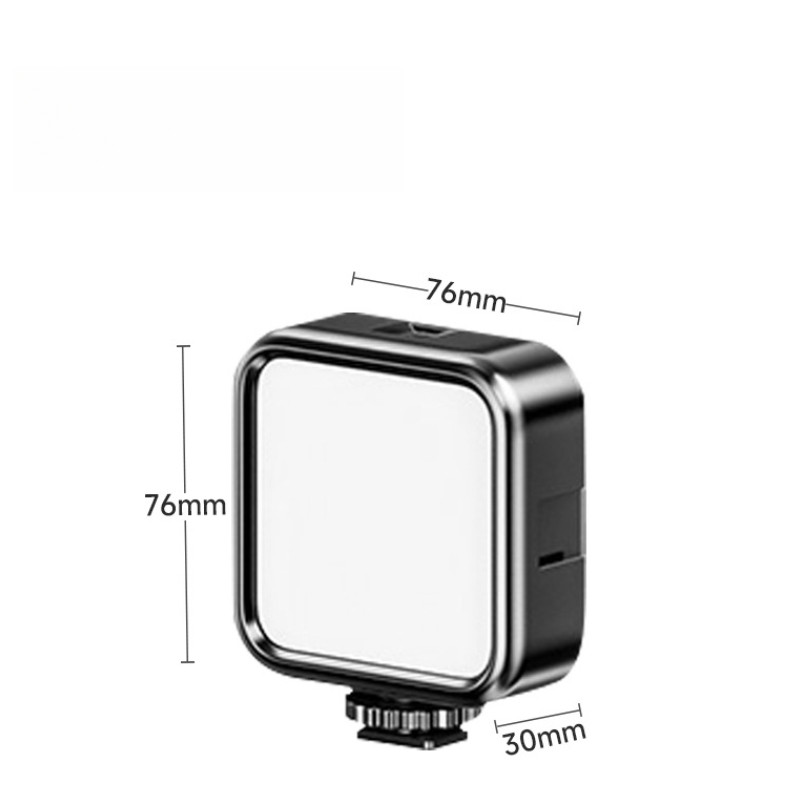 Đèn LED Selfie Mini 3 Chế Độ，Cầm Tay Dạng Kẹp Trợ Sáng Chụp Ảnh, Quay Video Chuyên Nghiệp