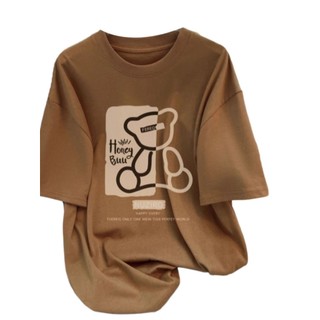 Thương hiệu HIIXIIVI 【 Áo thun 100% Cotton 】 Áo thun ngắn tay Oversize Nữ Baggy Loose Top Nữ Độc đáo Ootd 2025 Lives