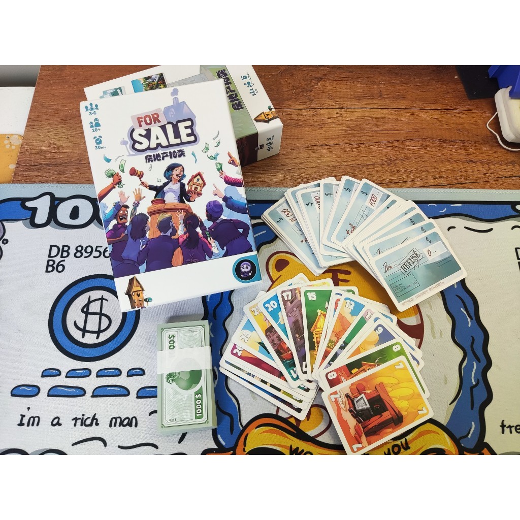 [Luật Việt] Boardgame For Sale Đấu Giá Bất Động Sản Tigarboardgame