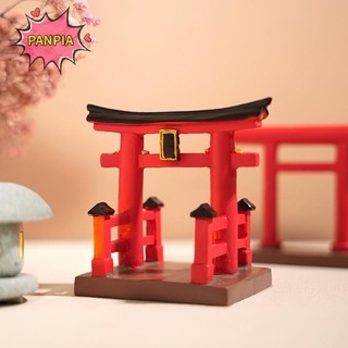 Pnpia Thu Nhỏ Torii Cổng Nhật Bản Đền Thần Đạo Vườn Đồ trang trí Kiến Trúc Châu Á Cây Cảnh Zen Vườn Trang Trí Bể Cá Trang Trí Trung Quốc Trang Trí Boutique