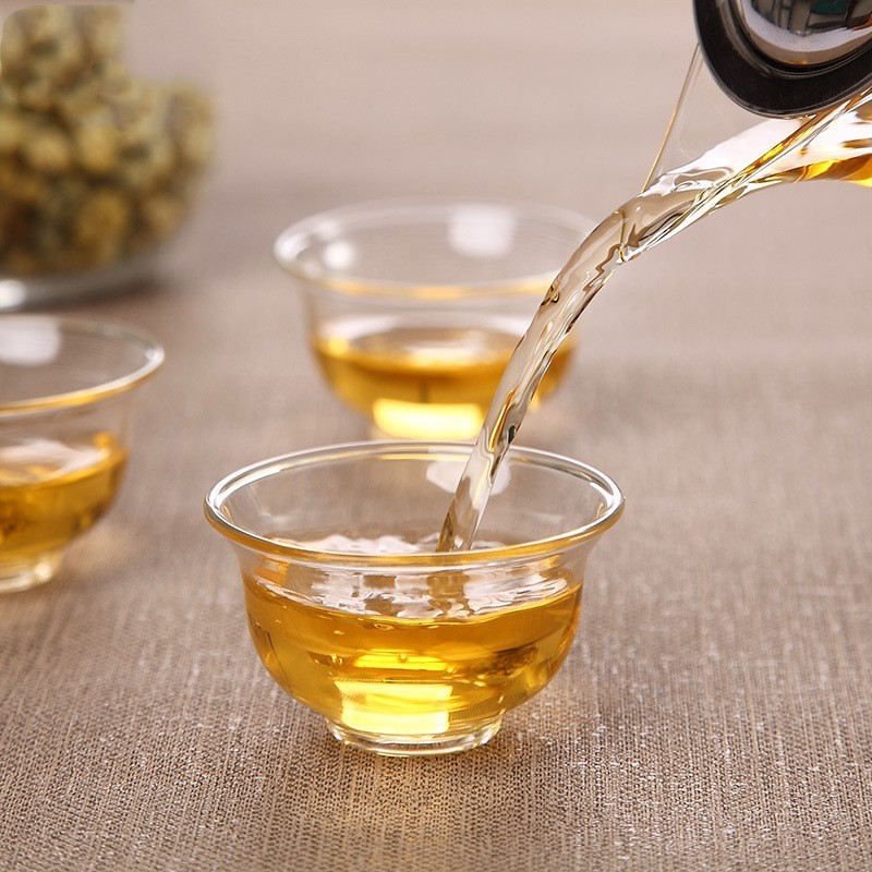Chén Thủy Tinh Uống Trà dung tích 35 ml
