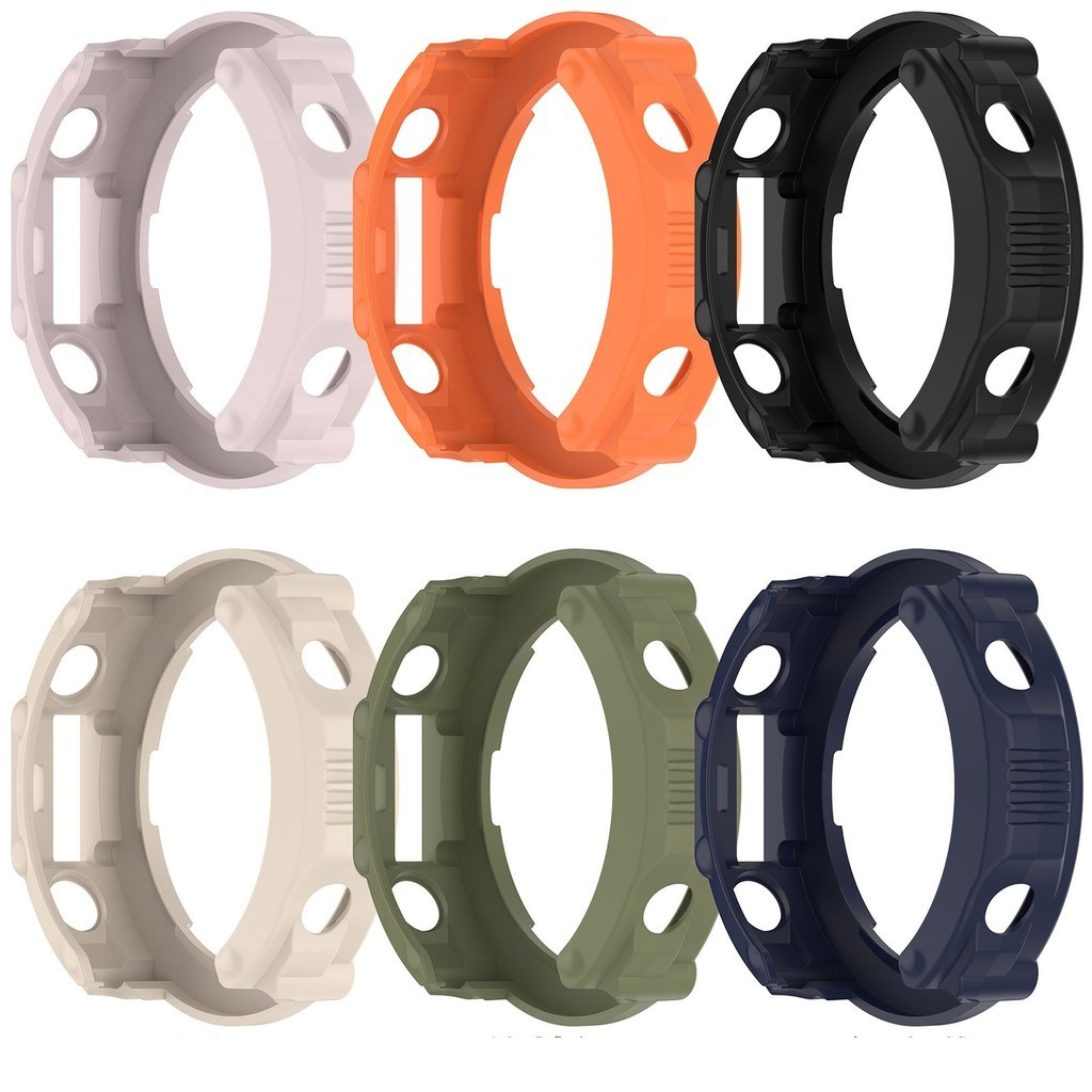 Amazfit T-RexUltra Silicon Chất Lượng Cao TPU Mềm Rỗng Đồng Hồ Dành Cho Amazfit T-Rex Ultra Chống Vân Tay Chống Trầy Xước Vỏ Đồng Hồ Khung Bảo Vệ Cản