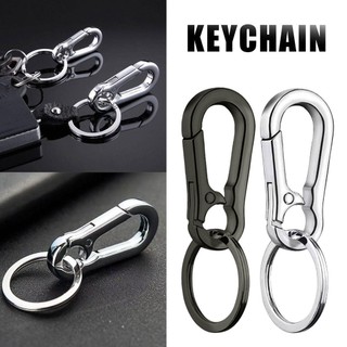Móc Chìa Khóa Bằng Kim Loại Nhỏ Nhắn Thiết Kế Đơn Giản Tiện Dụng Cho Xe Hơi