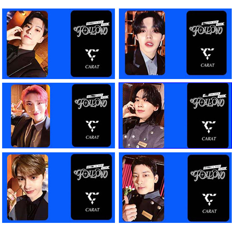 5-13 Chiếc SEVENTEEN Lomo Cards FOLLOW LẠI Album Mini thứ 11 HEAVEN YZY 1.0 4.0 Photocards Kit S.Coups JOSHUA JEONGHAN Vernon HOSHI WONWOO WOZI DK MINGYU Dino Bưu Thiếp Nhanh YM