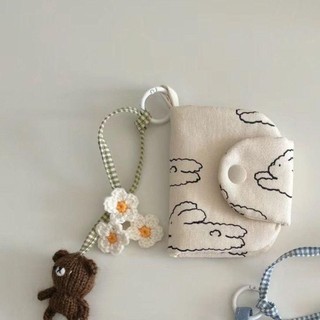 Ví đựng thẻ SERENE, Ví đựng tiền xu sinh viên Hàn Quốc di động, Túi đựng thẻ nhiều lớp in hoa Gói mặt dây chuyền Túi lưu trữ nhỏ