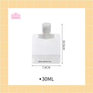 Túi chiết mỹ phẩm du lịch 30ml/50ml/100ml đựng dầu gội, sữa tắm, kem dưỡng tiện lợi