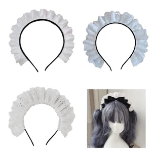 GODD Thanh Lịch Xếp Ly Ren Đầu Phong Cách Nhật Bản Vòng Tóc Anime Dễ Thương Tập Hợp Băng Đô Quấn Tóc Cosplay Đầu Cho Bé Gái