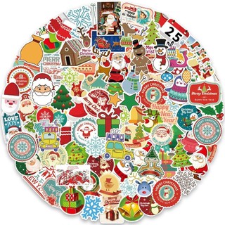 Bộ 50/ 100 Sticker chống nước sticker dán laptop, điện thoại, đàn guitar, mũ bảo hiểm, vali (Tổng Hợp 2)