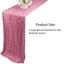 Khăn trải bàn gạc DARON, 90x180 / 300cm Vintage Table Runners, Trang trí bàn mộc mạc Đồng quê nhiều màu Boho Cheesecloth Bàn thiết lập tiệc