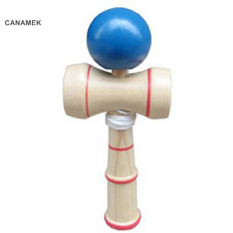Canamek Kid Fun Kendama Nhật Bản Truyền Thống Kỹ Năng Gỗ Trò Chơi Đồ Chơi Giáo Dục Quà Tặng CSF