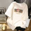40-100kg áo phông nữ Áo Thun Ngắn tay t-shirt trắng cho nam hoạttop big size